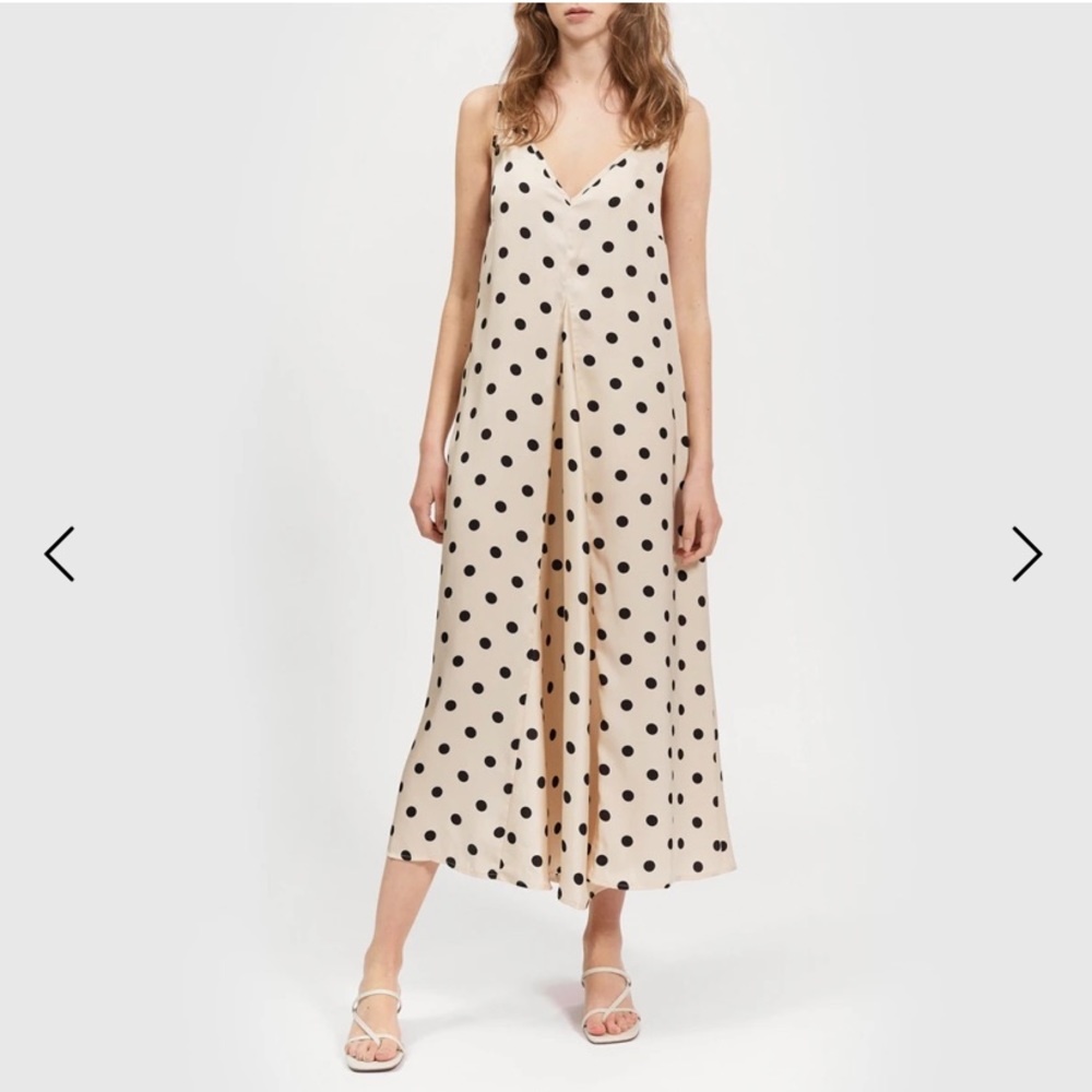 Bul Leongatha Dress, Cream/Black Spor - Picture 5 of 5